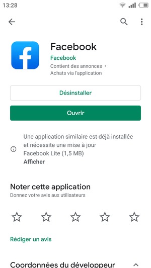 Sélectionnez Ouvrir