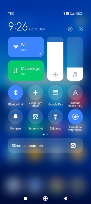 Schakel Wifi en Bluetooth uit