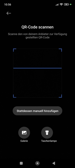 Scannen Sie den QR-Code