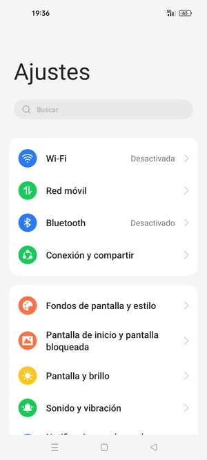 Seleccione Wi-Fi