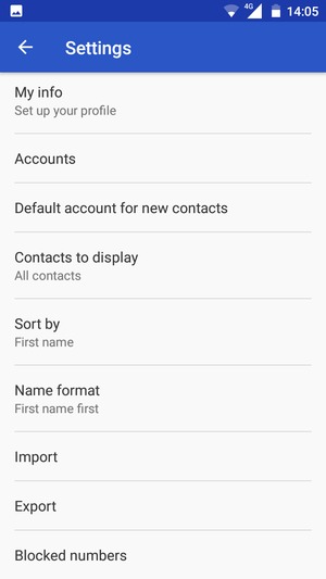 Select Import