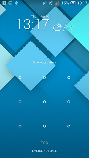 Your phone is now secure with a screen lock