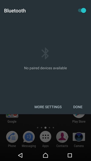 Turn off  Bluetooth