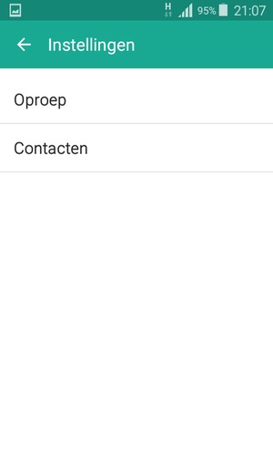 Selecteer Contacten