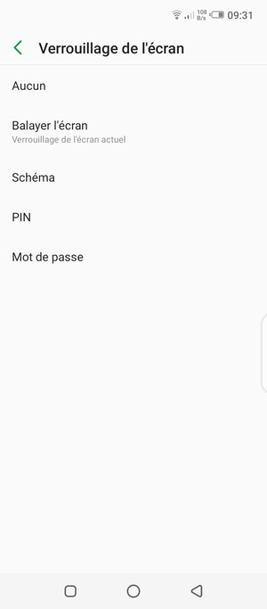 Sélectionnez Schéma