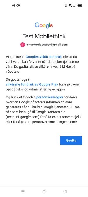 Velg Godta
