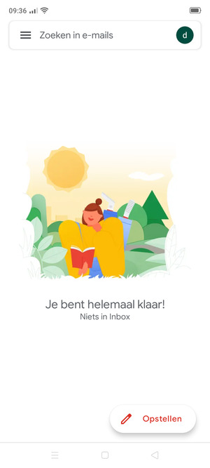 Uw account is klaar voor gebruik