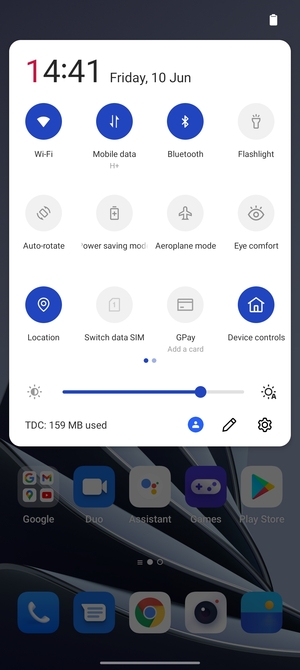 Turn off Wi-Fi and Bluetooth