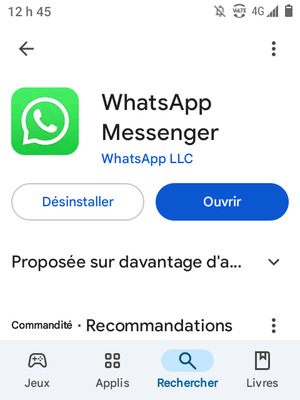 Sélectionnez Ouvrir