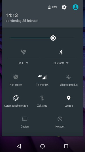 Schakel Bluetooth uit