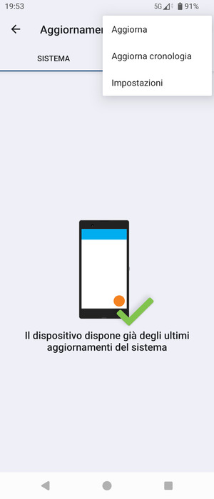 Seleziona Aggiorna