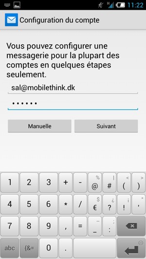 Saisissez votre adresse e-mail et votre mot de passe. Sélectionnez Suivant