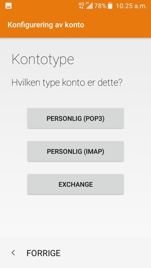 Velg EXCHANGE
