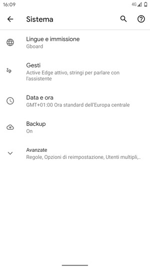 Seleziona Avanzate