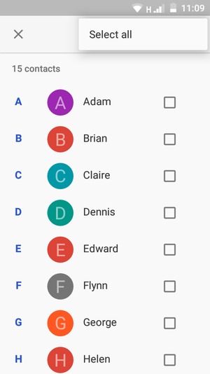 Select Select all