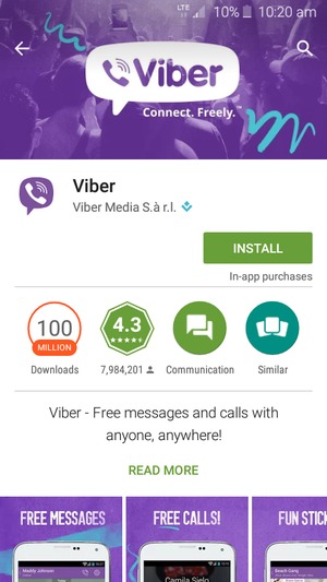 Select INSTALL