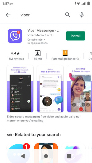 Select the app
