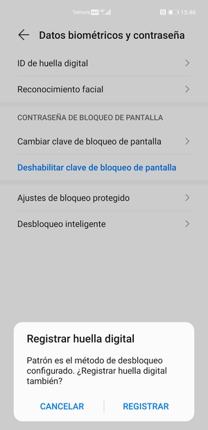 Seleccione CANCELAR