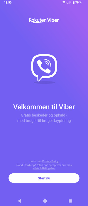 Din app er klar til brug
