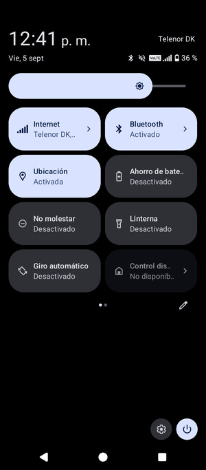 Selecionne Internet