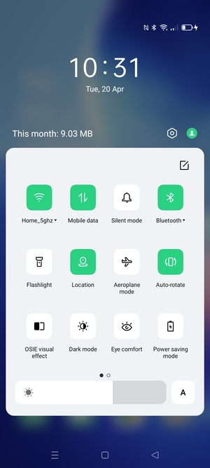 Turn off Wi-Fi and Bluetooth