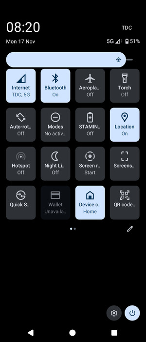 Select Bluetooth