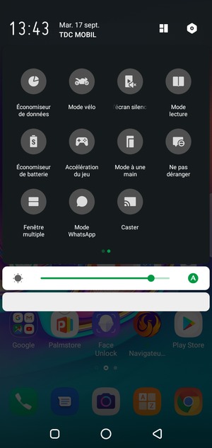 Sélectionnez Économiseur de batterie