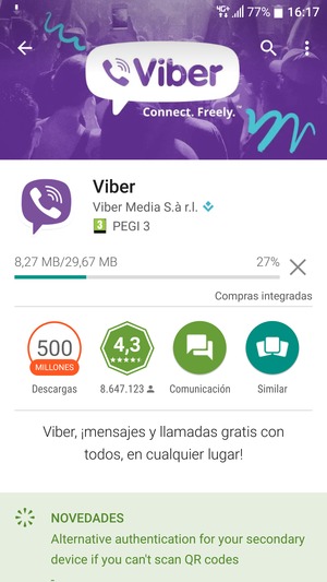 Espere a que el proceso de instalación finalice