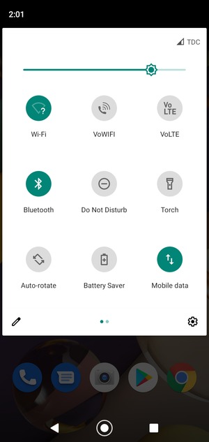 Turn off Wi-Fi and Bluetooth