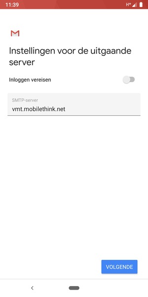 Schakel Inloggen vereisen uit en selecteer VOLGENDE