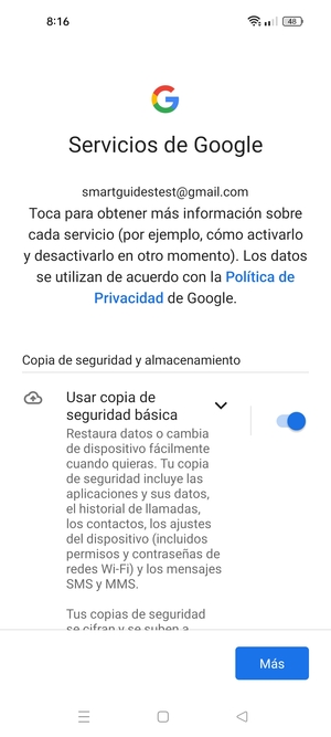 Seleccione Más