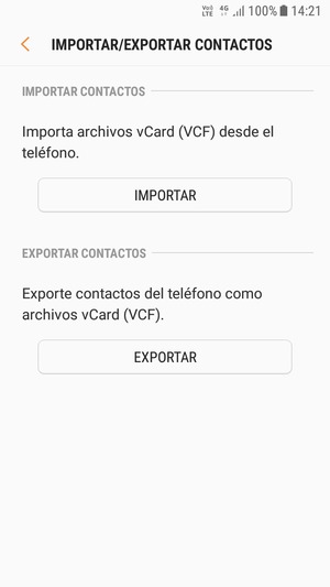 Seleccione IMPORTAR