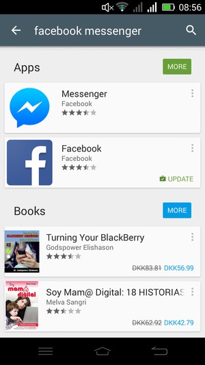 Select the app