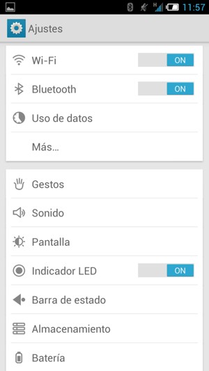 Desactive Wi-Fi y Bluetooth