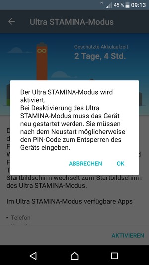 Wählen Sie OK