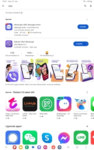 Velg app