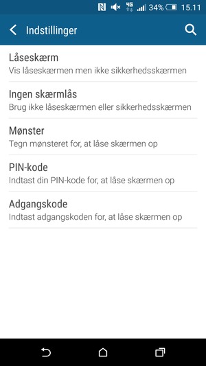 Vælg Mønster
