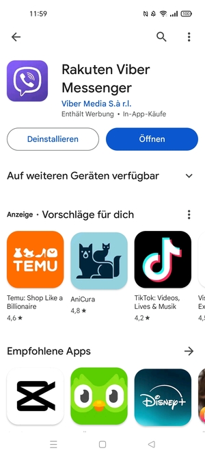 Wählen Sie Öffnen