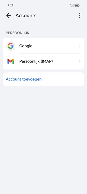 Selecteer Google