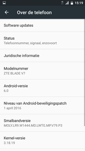 Selecteer Software updates