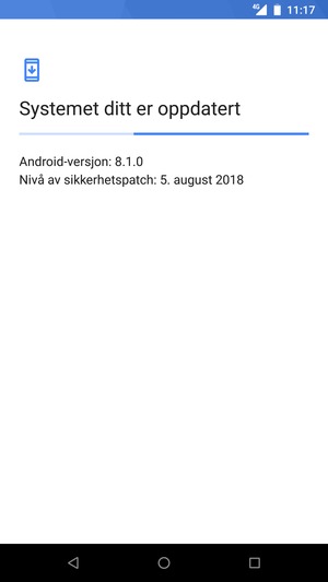 Vent til søket er ferdig