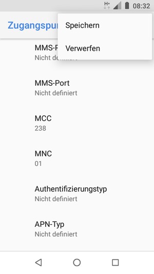Wählen Sie Speichern