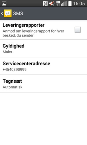 Vælg Servicecenteradresse