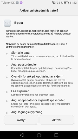 Velg Aktiver