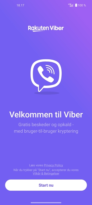 Din app er klar til brug