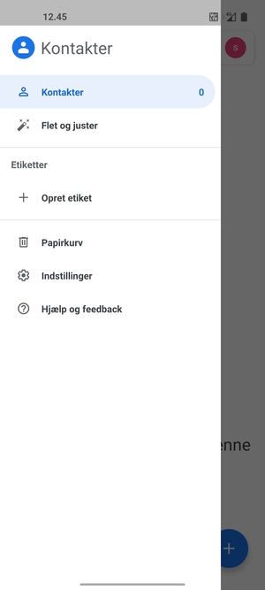 Vælg Indstillinger