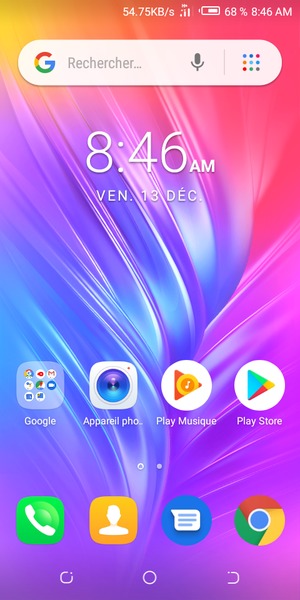 Sélectionnez Téléphone
