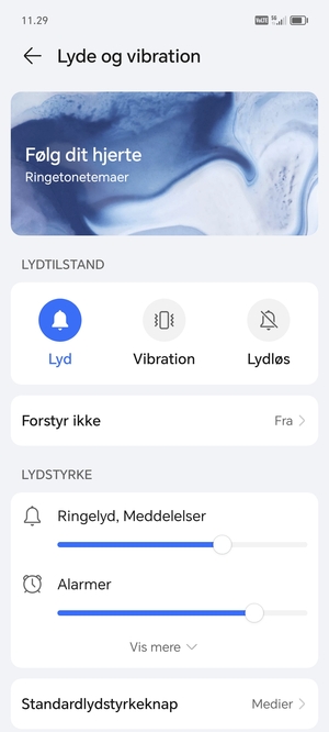 Vælg din foretrukne mulighed