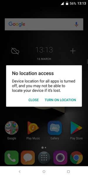 Select CLOSE