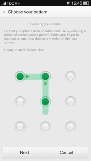 Select Next